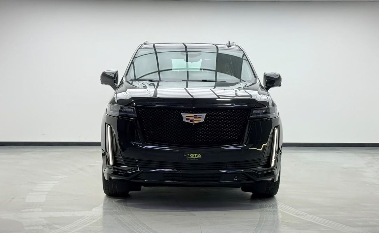 Cadillac Escalade SPORT PLATINUM 2022 Cadillac Escalade Sport Platinum, Warranty, Full Cadillac Service History, Fully Loaded, GCC