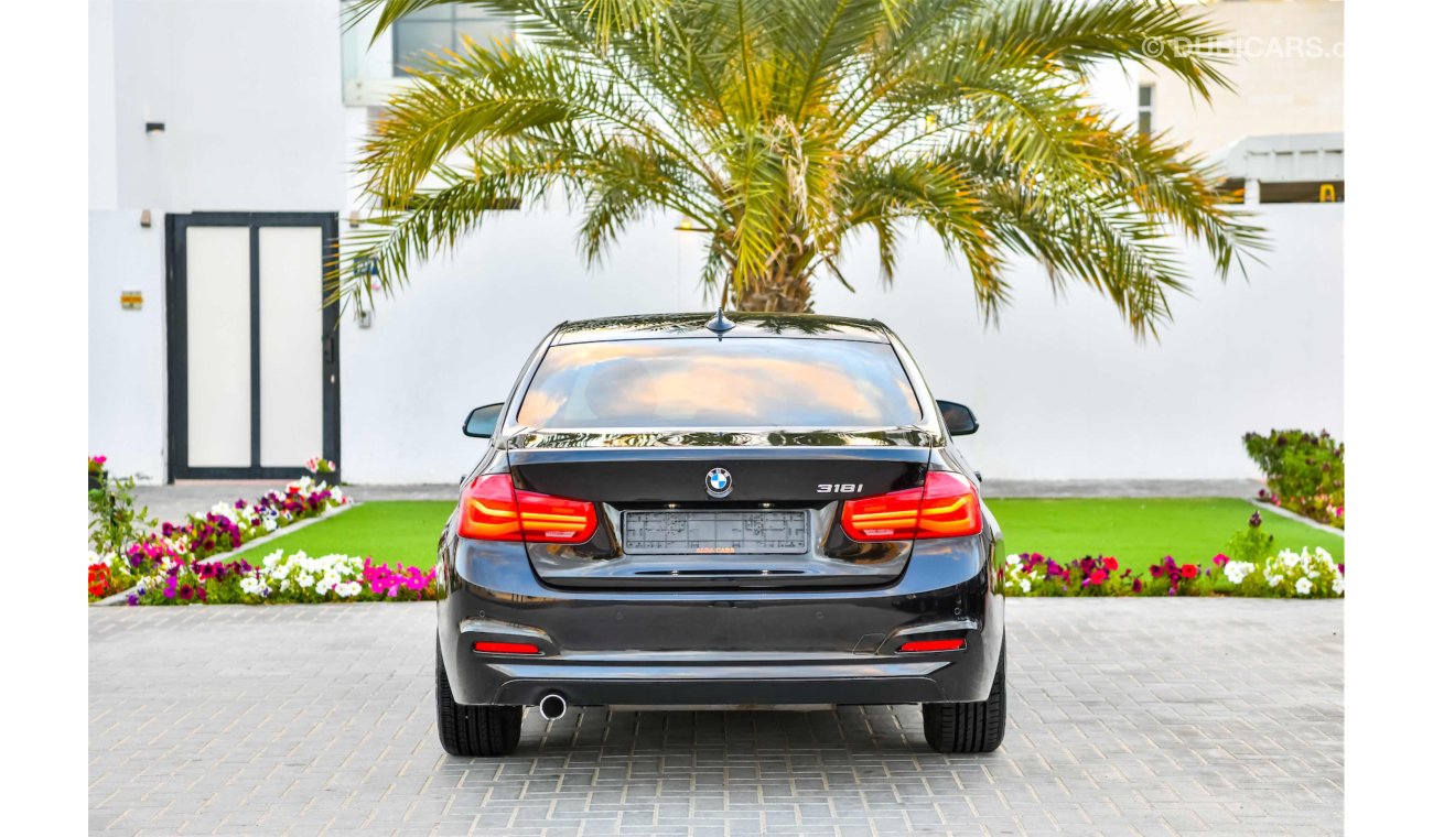 BMW 318i - Spectacular Condition! - Great Value For Money! - AED 1,253 PM! - 0% DP