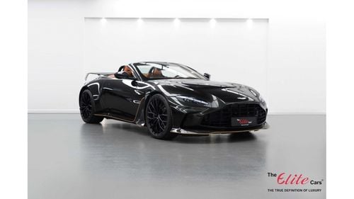 أستون مارتن فانتيج V12 المكشوفة / دول مجلس التعاون الخليجي / الضمان