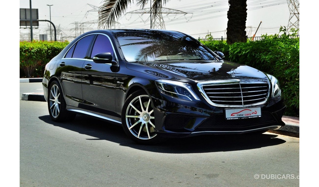 مرسيدس بنز S 63 AMG - ZERO DOWN PAYMENT - 6,900/MONTHY - 1 YEAR WARRANTY