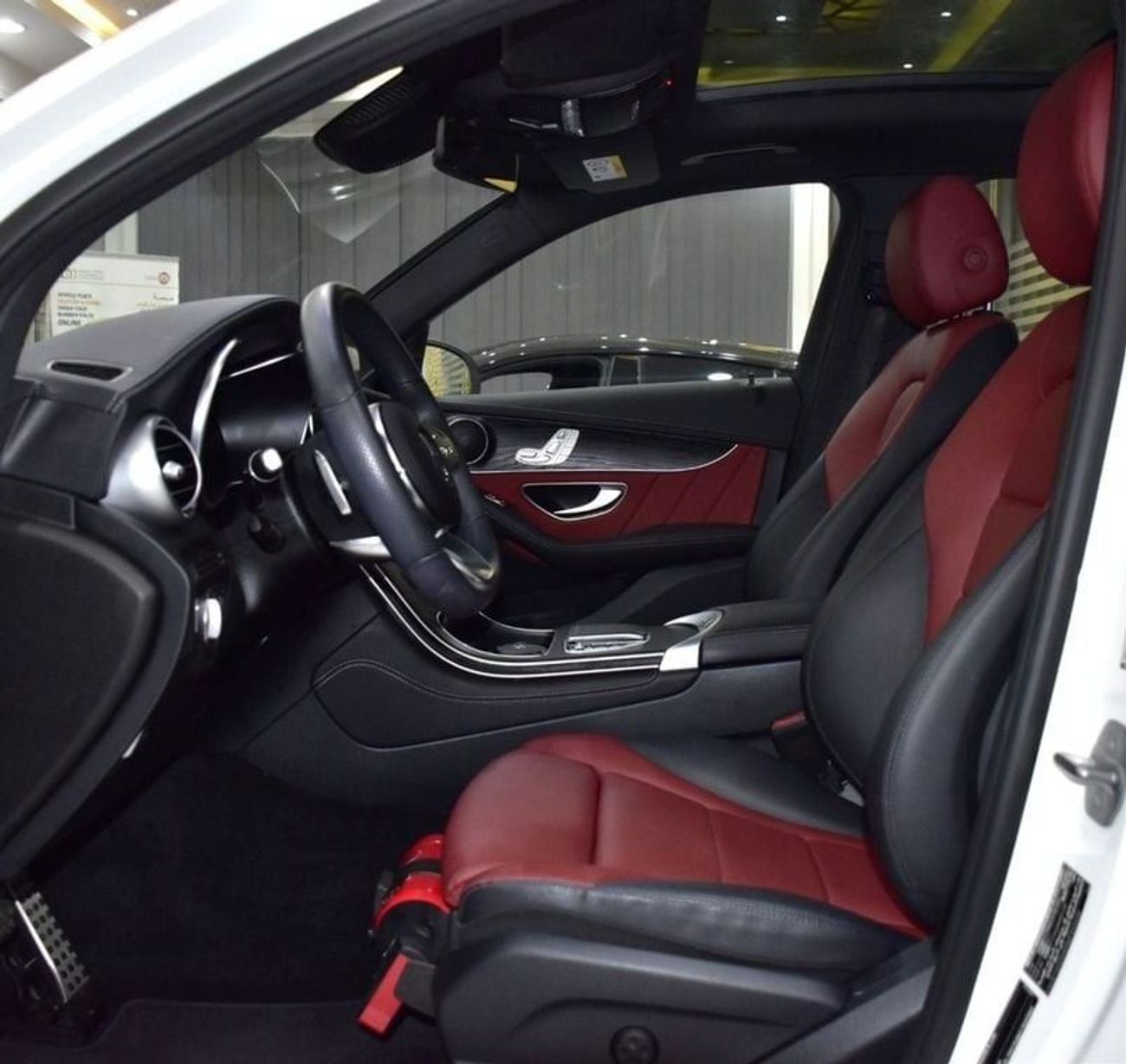 Mercedes-Benz GLC 200 EXCELLENT DEAL for our Mercedes Benz GLC 200 ( 2021 Model ) in White Color GCC Specs