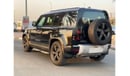Land Rover Defender BLACK TAN GCC SPEC UNDER WARRANTY AND SERVICE