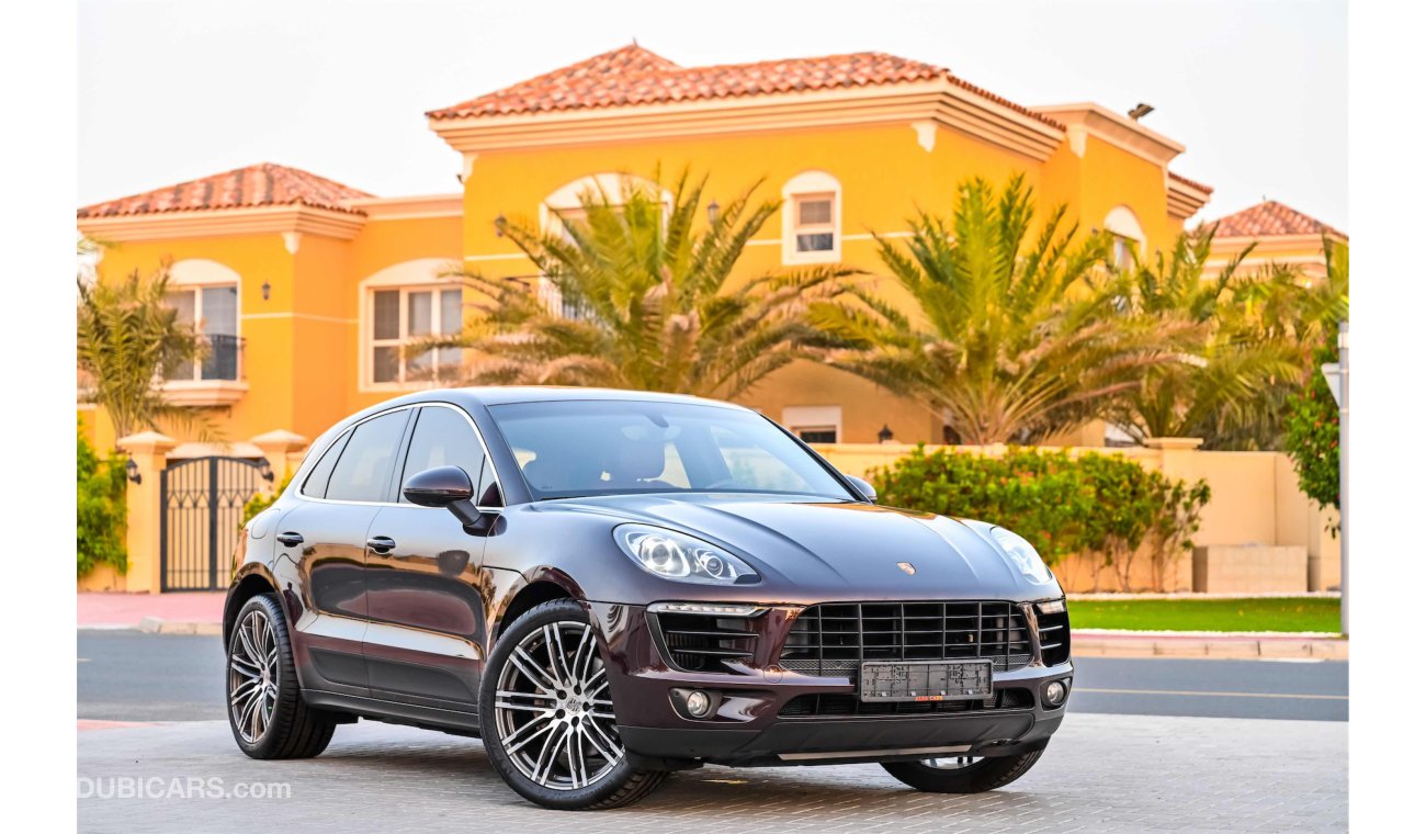 Porsche Macan S - Carbon Edition | AED 2,233 Per Month | 0% DP |  Spectacular Condition!