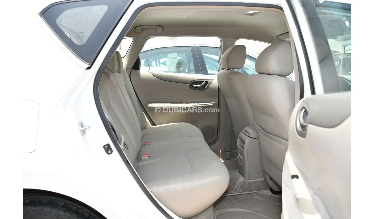 Nissan Tiida 2015 White GCC No Accident No Paint A perfect Condition