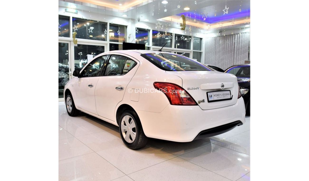 نيسان صني Nissan Sunny 2018 Model!! in White Color! GCC Specs