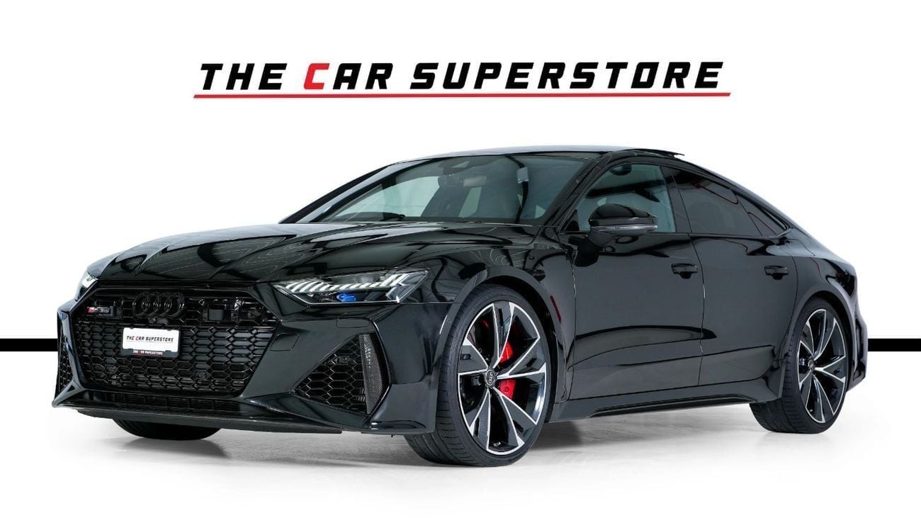 أودي RS7 SPORTBACK Carbon Fiber Package-Audi Ceramic Braking System-Red Calipers-Premium Leather Interior