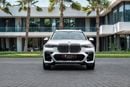 بي أم دبليو X7 X7 50i M-Sport | 3,486 P.M | 0% Downpayment | BMW MAINTAINED