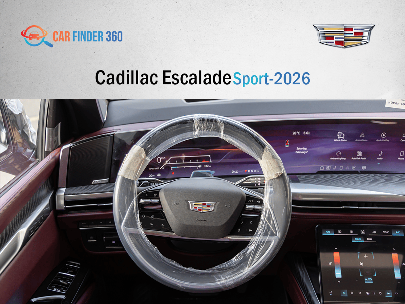 كاديلاك إسكالاد Cadillac Escalade Sport - 2026 - GCC (export only)