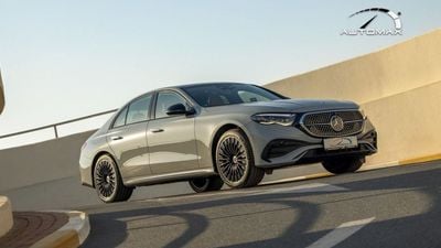 Mercedes Benz E300 AMG EQ Boost 2.0T RWD 2026 GCC With 2 Years Unlimited Mileage Warranty @Official Dealer