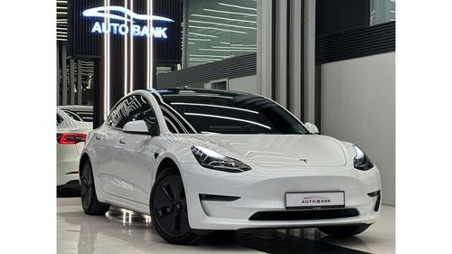 تسلا موديل 3 TESLA MODEL 3 LONG RANGE 2023 GCC 33000KM UNDER WARRANTY AND SERVICE CONTRACT NO ACCIDENT NO PAINT P