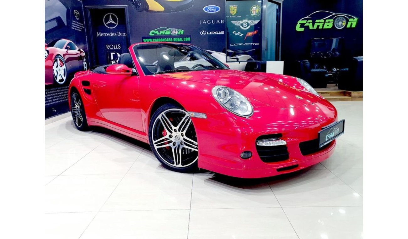 Porsche 911 Turbo - CABRIOLET - 2008 - GCC - FULL SERVICE HISTORY - Special Offer 179,000 AED