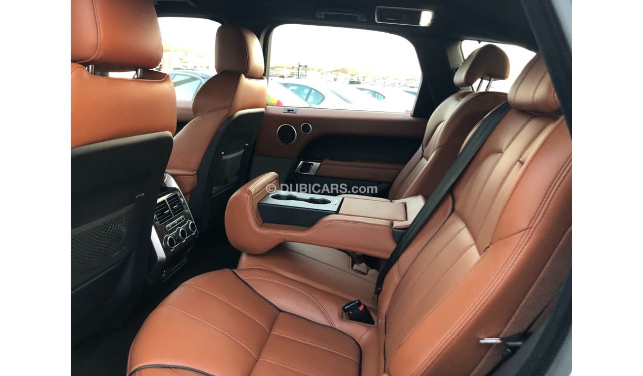 Land Rover Range Rover Sport Rang Rover sport super charge kit SVR model 2014 GCC car perfect condition full option V8