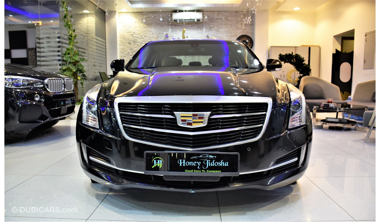 Cadillac ATS 2015 Model!! in Nice Black Color! GCC Specs