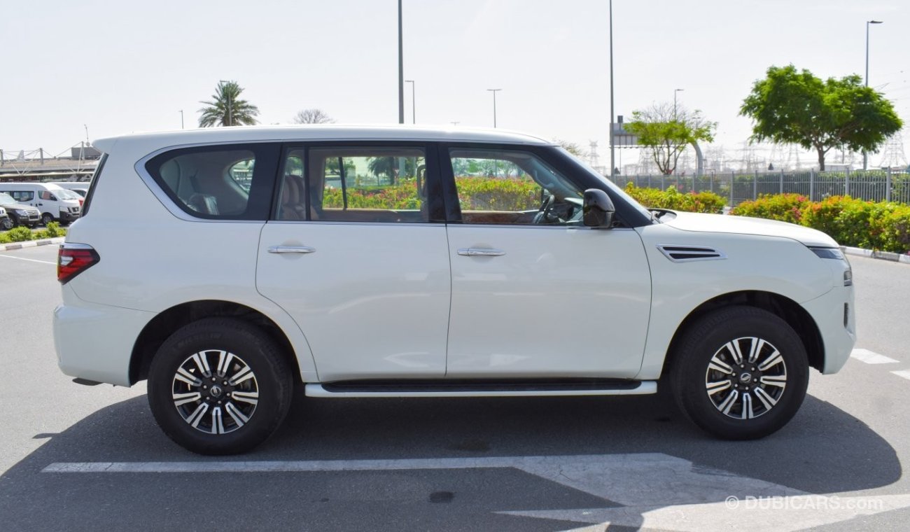 Nissan Patrol SE with 2022 body kit