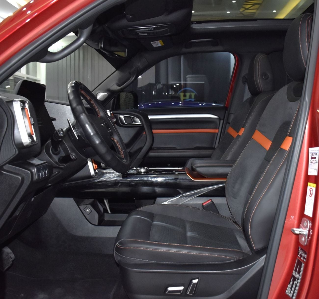 Haval Dargo HIGH DELUX EXCELLENT DEAL for our Haval Dargo 4WD ( 2023 Model ) in Red Color GCC Specs