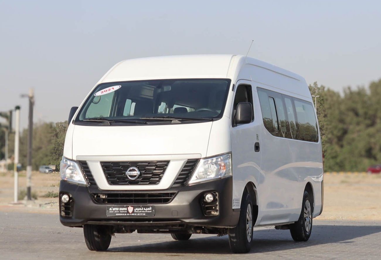 Nissan Urvan Std 2.5L (15 Seater) Nissan Urvan 2.5L 2021 GCC Original Paint accident-free, in excellent condition