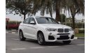 BMW X4 BODY KIT M POWER - GCC SPECS - FREE REGISTRATION - WARRANTY - JUST 2180 PER MONTH