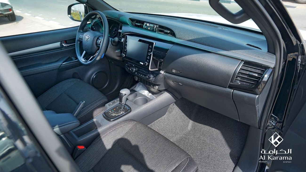 تويوتا هيلوكس 4.0L Adventure - SR5 V6 - 360 Camera - Diff Lock - GCC Specs - Zero KM -  Black