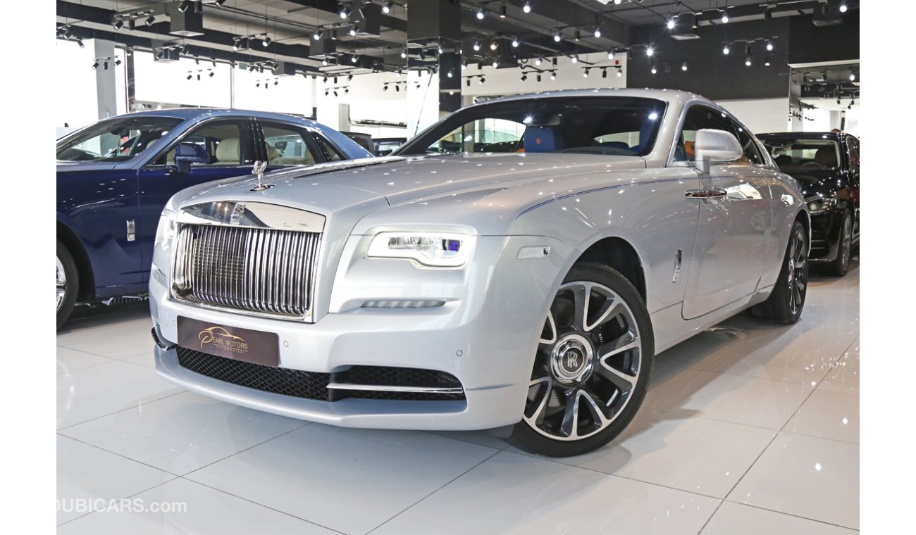 رولز رويس واريث [WARRANTY TILL JUN 2021] 2017 ROLLS ROYCE WRAITH , GCC , 4-BUTTON , STARLIGHT (( VERY LOW MILEAGE))