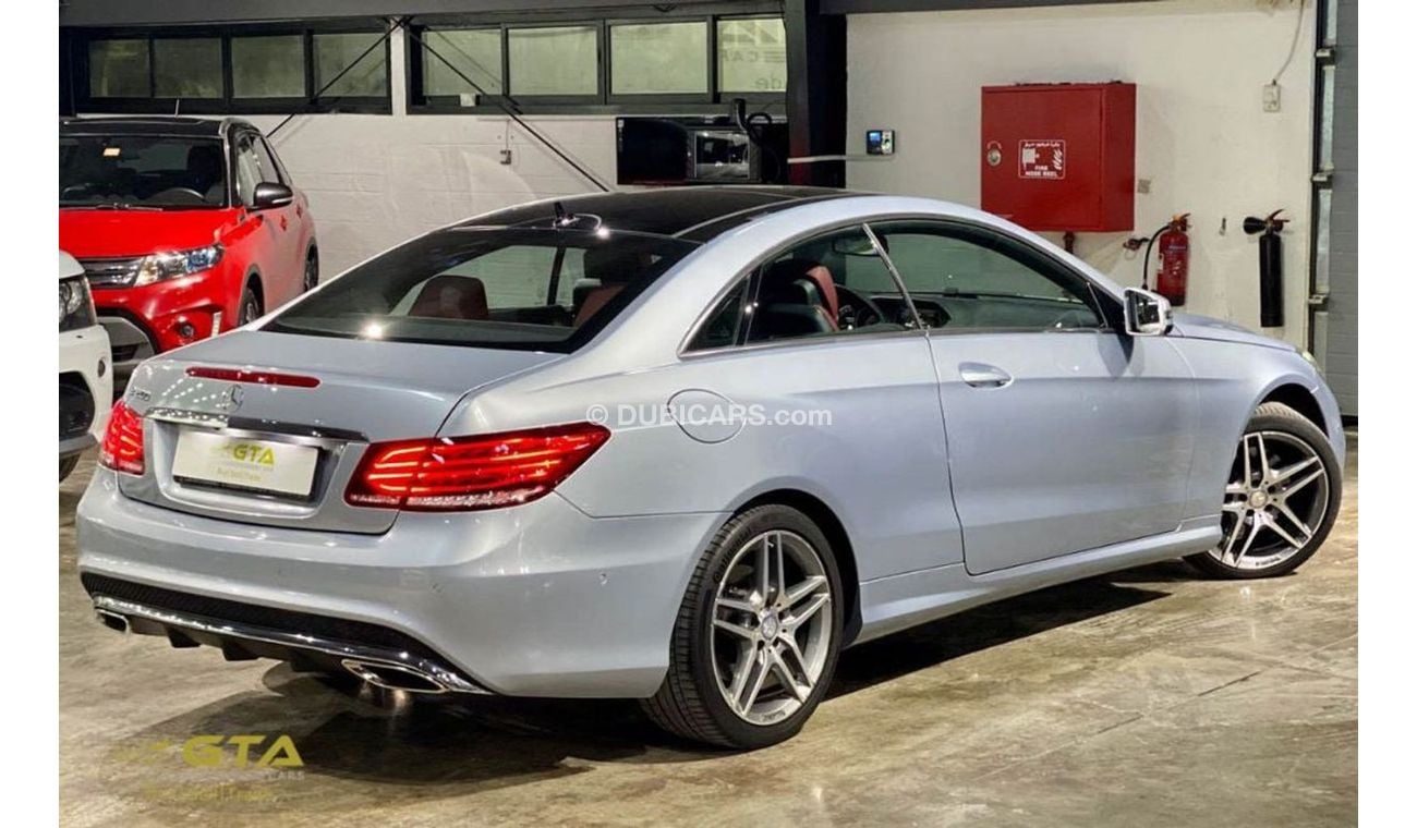 مرسيدس بنز E200 2015 Mercedes E200 Coupe AMG Kit, Warranty, Service History, GCC