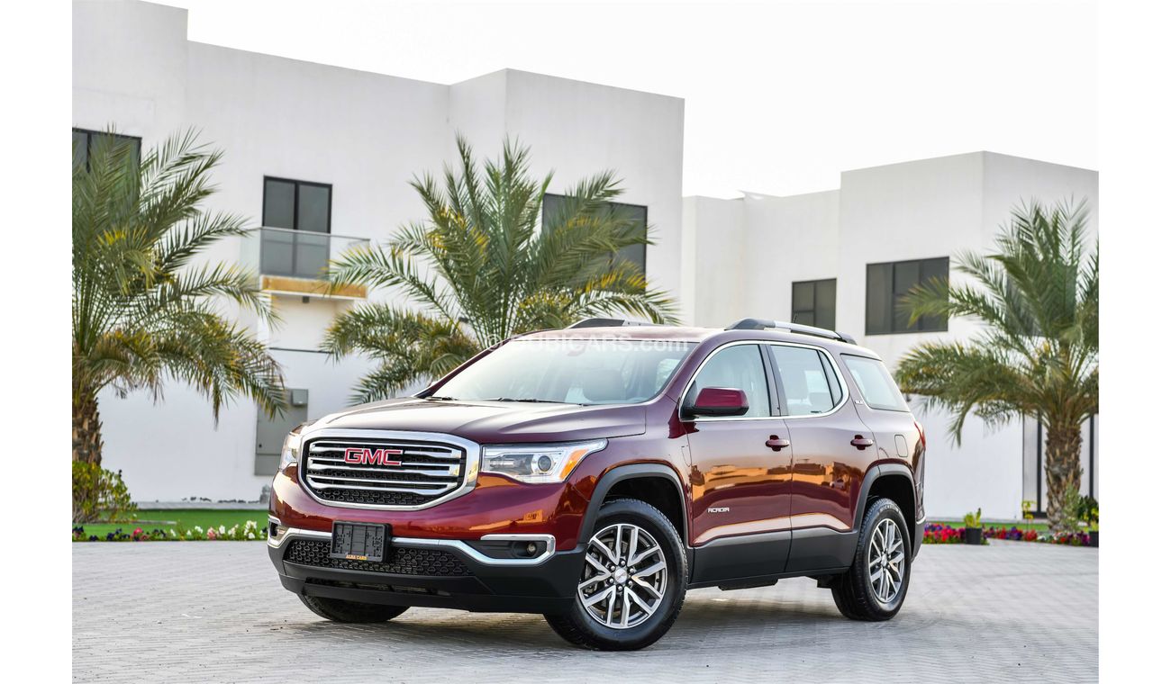 GMC Acadia Agency Warranty! Low Mileage! GCC - AED 1,705 per month - 0% Downpayment