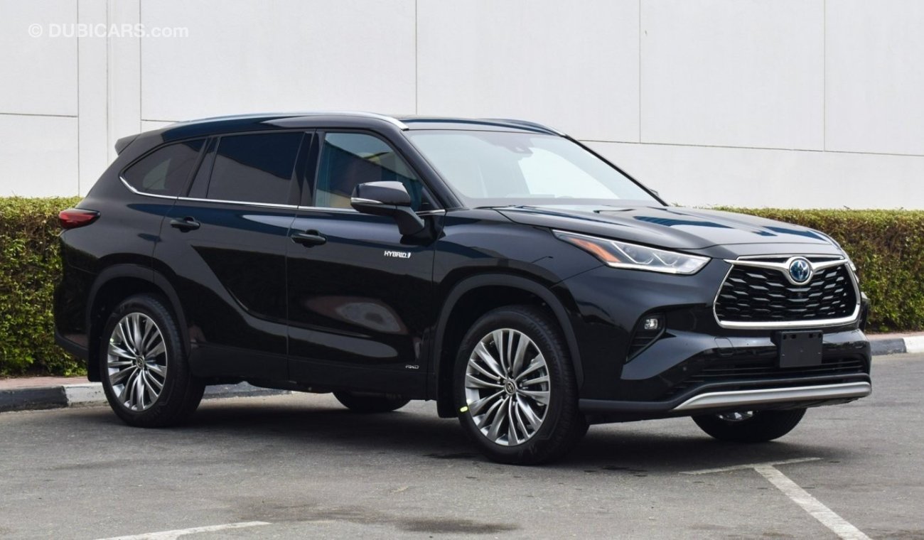 New Toyota Highlander Platinum Hybrid (Export). Local Registration +10% ...