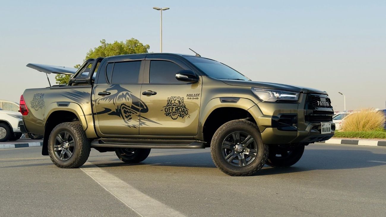 Toyota Hilux MODIFIED TO ROCCO | 2.8L DIESEL ENGINE | BOOT COVER | RHD