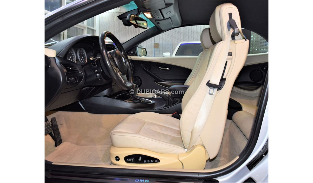 BMW 650i PERFECT CONDITION! BMW 650i 2006 Model!! in Silver Color! GCC Specs