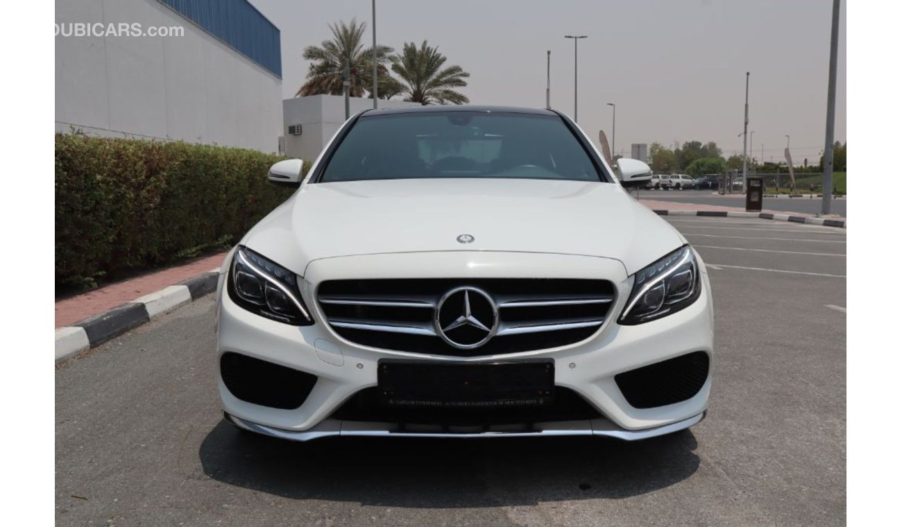 مرسيدس بنز C 200 = LIMITED OFFER = AVAIL FREE REGISTRATION = FULL SERVICE HISTORY = WARRANTY = GARGASH