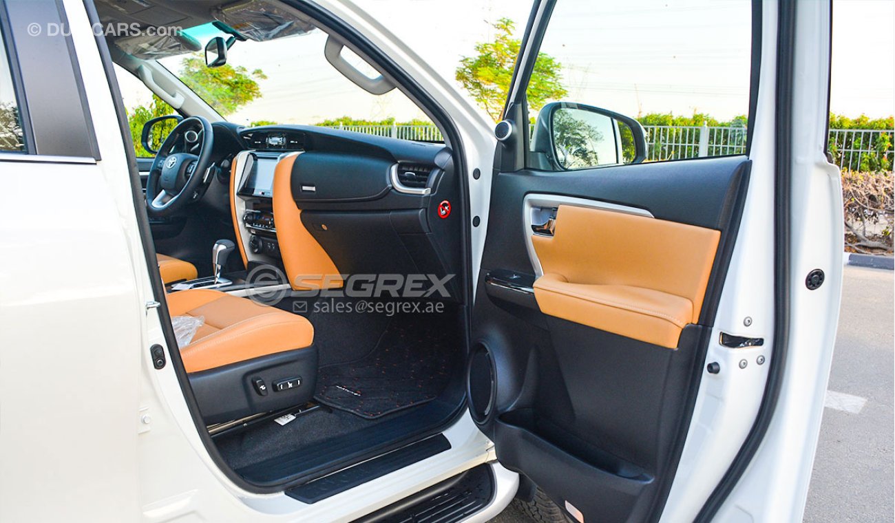 Toyota Fortuner 2020YM 4.0L V6 PETROL A/T VXR Full option-Black Available -الاسود متوفر