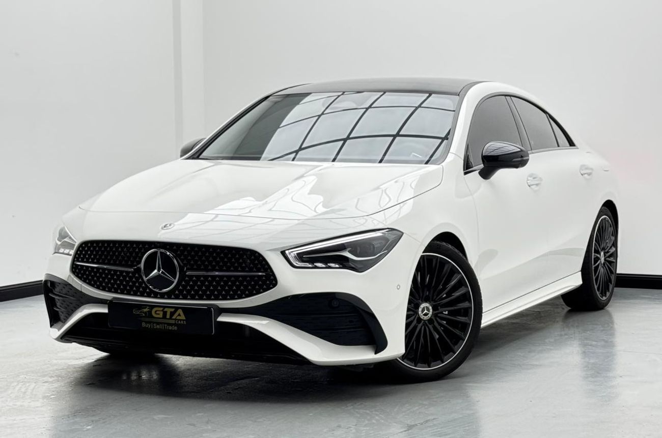 Mercedes-Benz CLA 250 2025 Mercedes-Benz CLA250 AMG 4MATIC, 2030 Mercedes Warranty, GCC