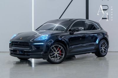 بورش ماكان S 2.9L 2022 Porsche Macan S, Full Service History, Service Contract, Excellent Condition, GCC Spec