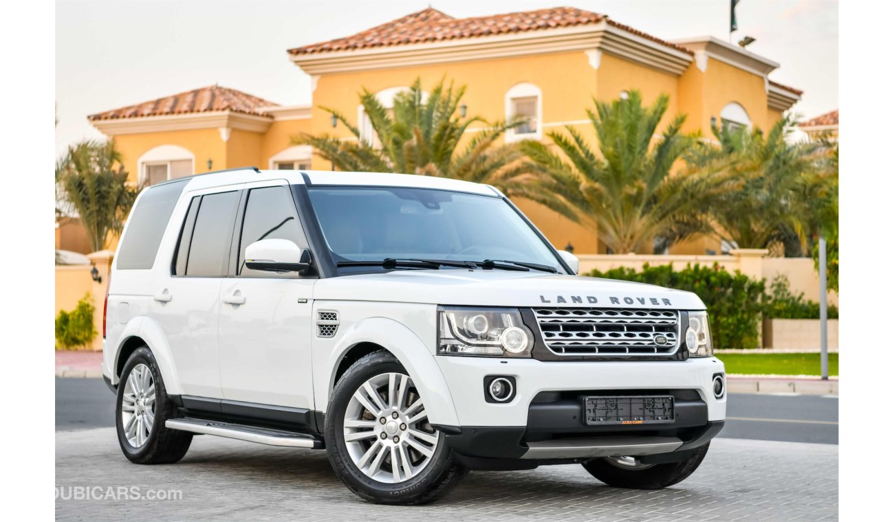 لاند روفر LR4 HSE 2015 - Spectacular Condition! - GCC - AED 2,135 Per Month - 0% DP