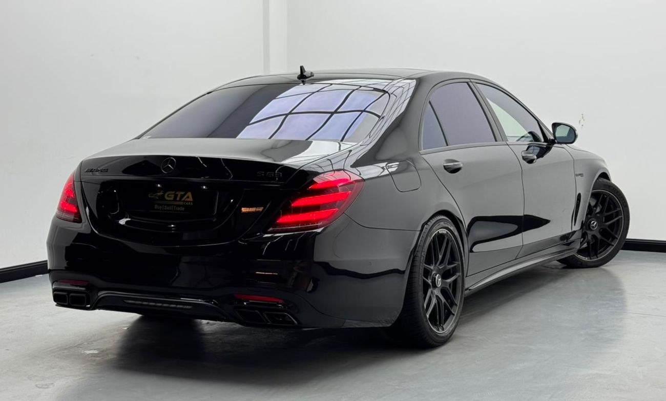 Mercedes-Benz S 63 AMG Std 4.0L (604 HP) 2018 Mercedes-Benz S63 AMG, Full Service History, 1 Year Warranty
