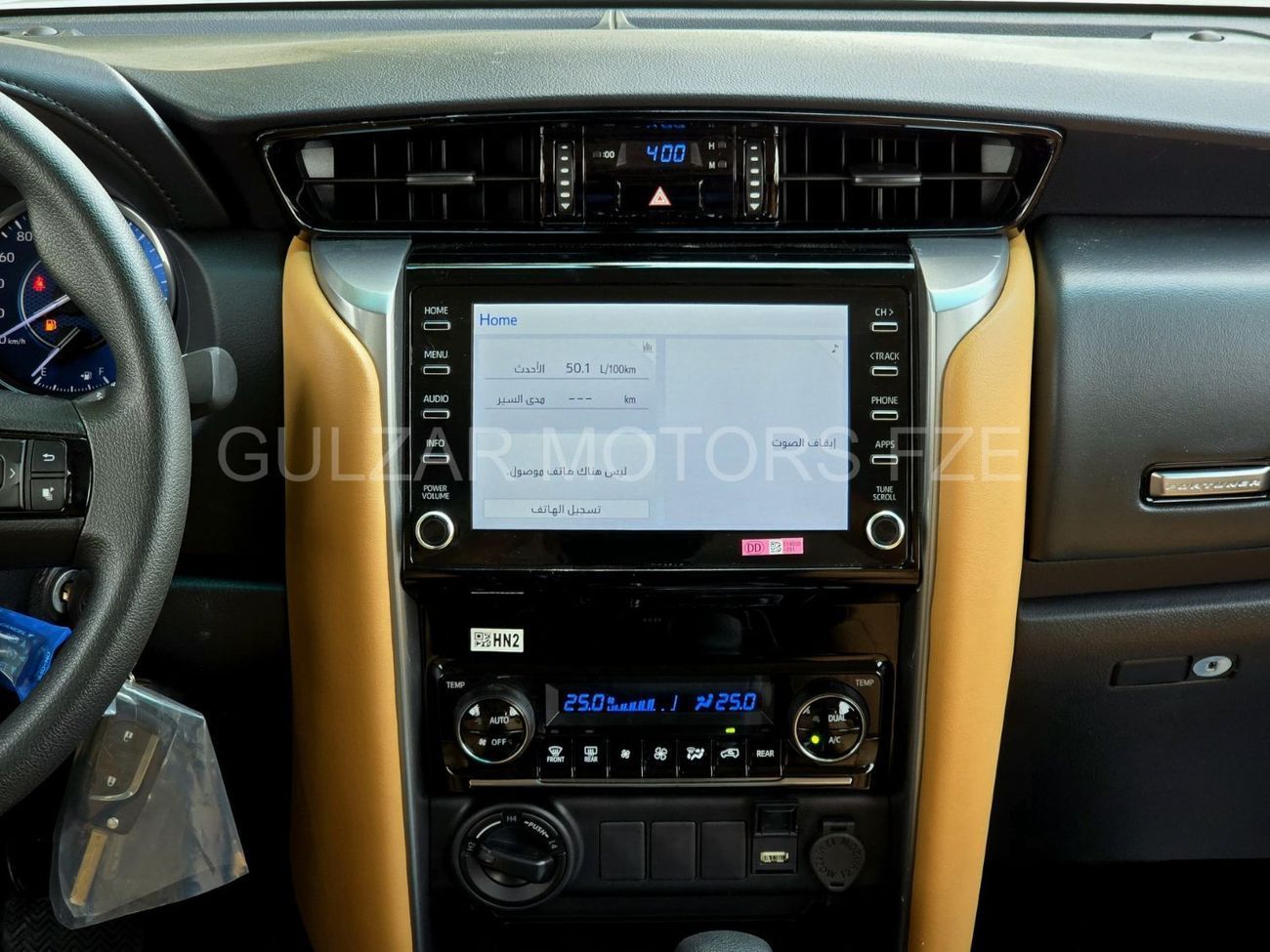 Toyota Fortuner TOYOTA FORTUNER 2.7 - G A/T - DIGITAL A.C - BLACK INSIDE TAN - 2025 MODEL - OMANI