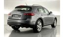 Infiniti QX70 Luxury / Luxe Sensory | 1 year free warranty | 7 day return policy | Zero down payment