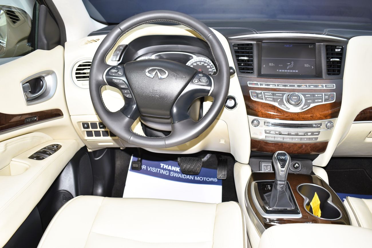 Infiniti QX60 AED 1919 PM | 3.5L LUXURY V6 AWD GCC WITH DEALER WARRANTY