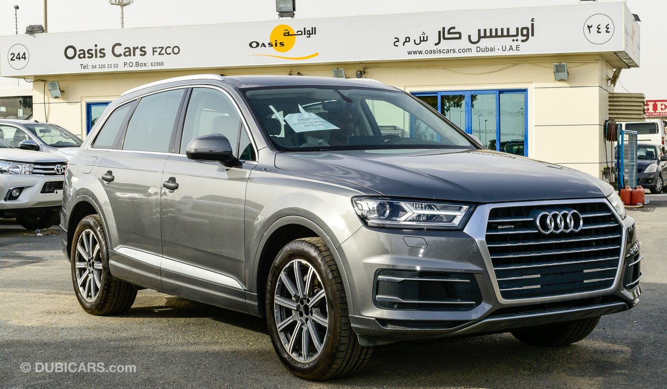 Audi Q7 TFSI Quattro 2.0 - 3 Years warranty - 60,000 Service contract Year:2018