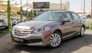 Honda Accord IVTEC AGENCY WARRANTY FULL SERVICE HISTORY GCC SPECIFICATION