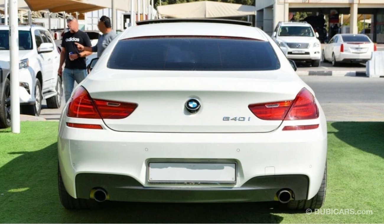 بي أم دبليو 640 GCC BMW 640i V6 Gran Coupe 2015/FullOption/Fully Loaded/Excellent Condition