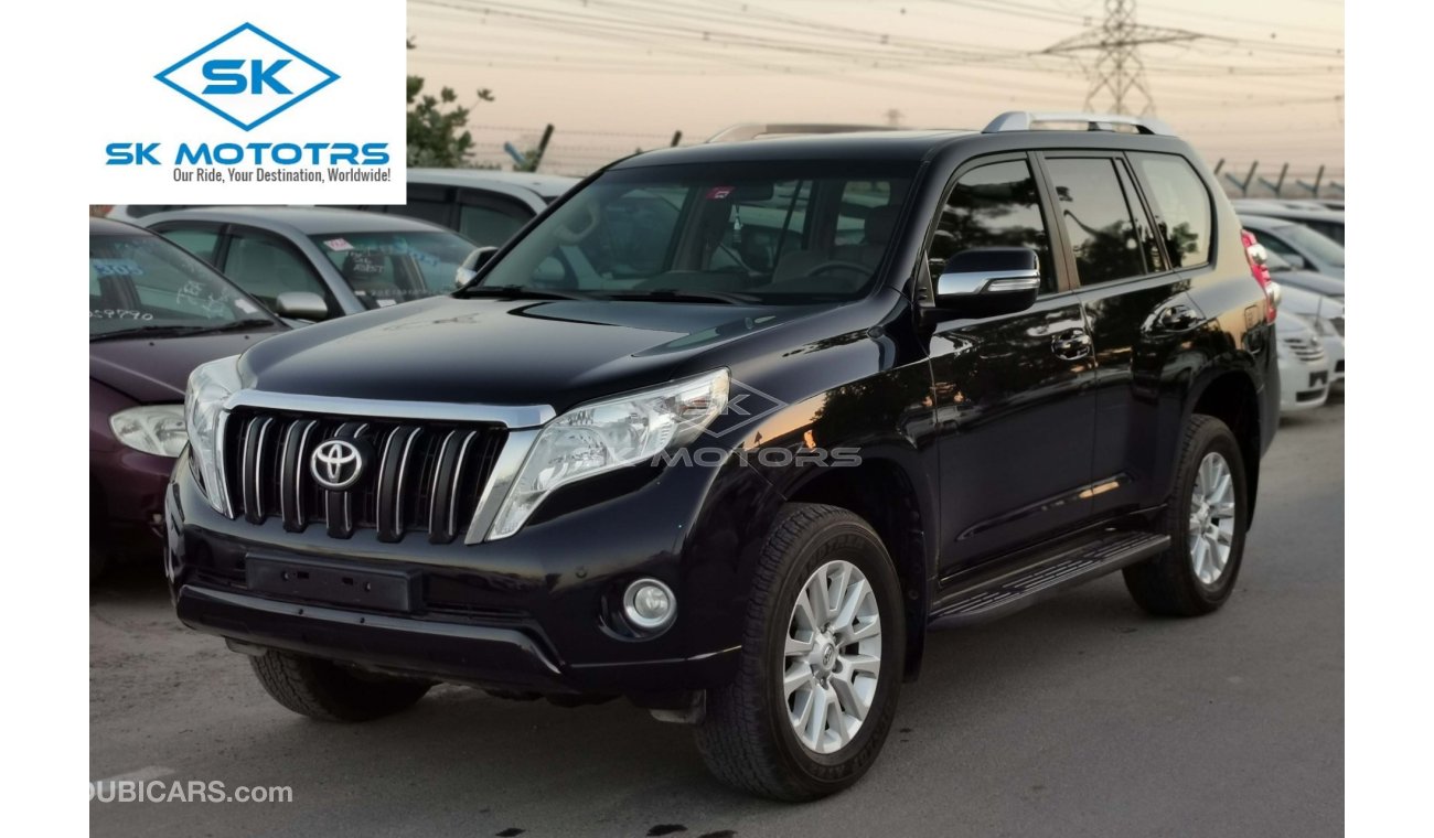 Toyota Prado 4.0L V6 Petrol, Alloy Rims, DVD Camera, Driver Power Seat, Leather Seats, Rear A/C (Lot # 1205)