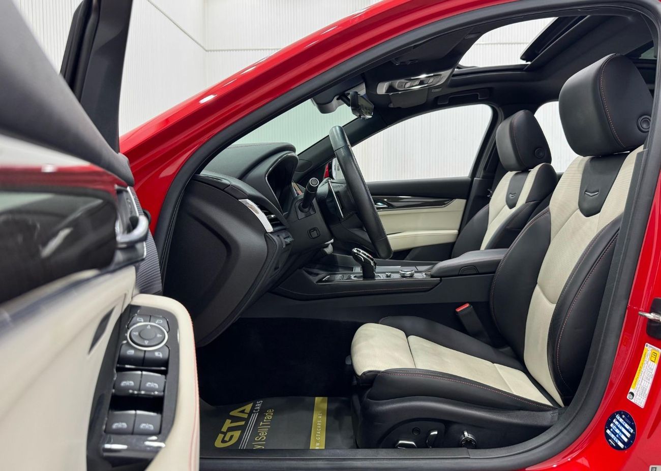 Cadillac CT5 V Series 2021 Cadillac CT5-V, 2027 Cadillac Warranty + Service Pack, Carbon Fiber Package, Very Low