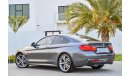 بي أم دبليو 440 i M Sport | 2,526 P.M | 0% Downpayment | Full Option | Exceptional Condition