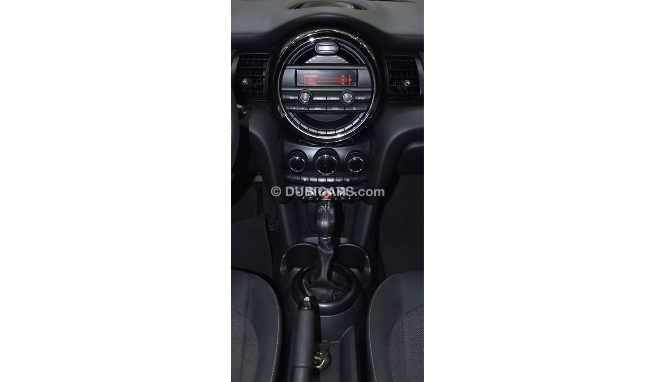 Mini Cooper EXCELLENT DEAL for our Mini Cooper ( 2015 Model ) in Blue Color GCC Specs