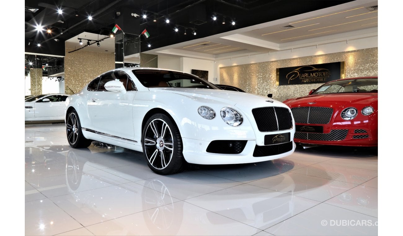 بنتلي كونتيننتال جي تي 2015 II GCC BENTLEY CONTINENTAL GT V8 II VERY LOW MILEAGE