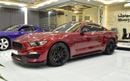 Ford Mustang EXCELLENT DEAL for our Ford Mustang SHELBY GT350 ( 2017 Model ) in Red Color GCC Specs