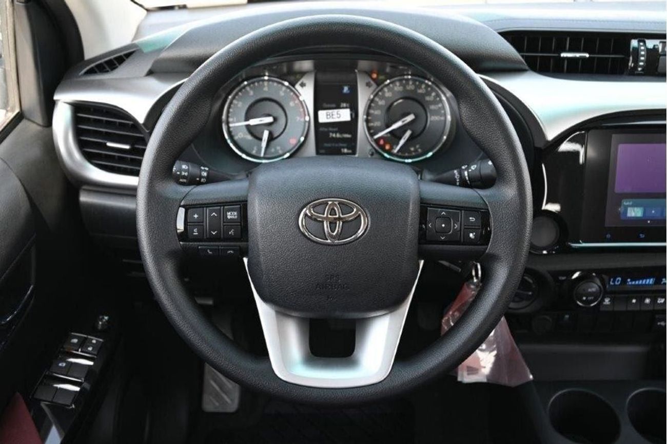 تويوتا هيلوكس 2025 TOYOTA HILUX DOUBLE CABIN GLXS-G 2.7L 4WD AUTOMATIC