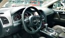 Audi Q7 AUDI Q7 2014 MODEL GCC CAR IN AMAZING CONDITION LOW MILEAGE ONLY 77K KM AND ORIGINAL PAINT
