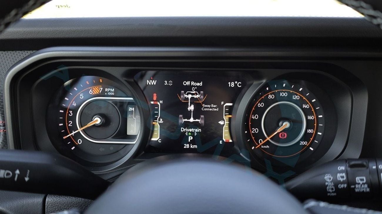 Jeep Wrangler RUBICON (For Export , НА ЭКСПОРТ) 2.0L Turbo 4x4 2025 GCC Без пробега