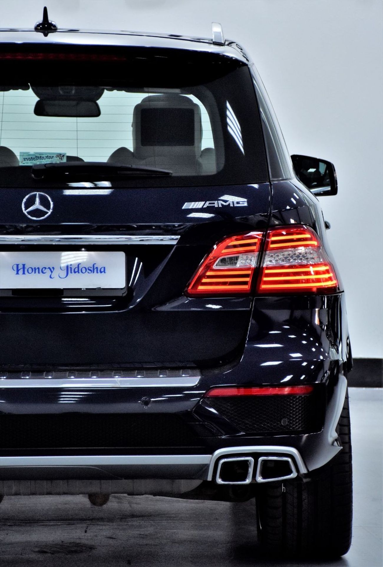 Mercedes-Benz ML 63 AMG EXCELLENT DEAL for our Mercedes Benz ML63 AMG ( 2013 Model ) in Dark Blue Color GCC Specs